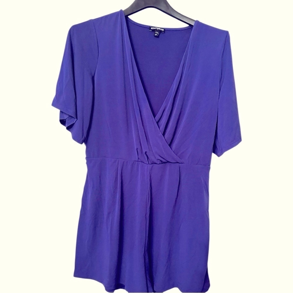 Express Deep Blue medium romper